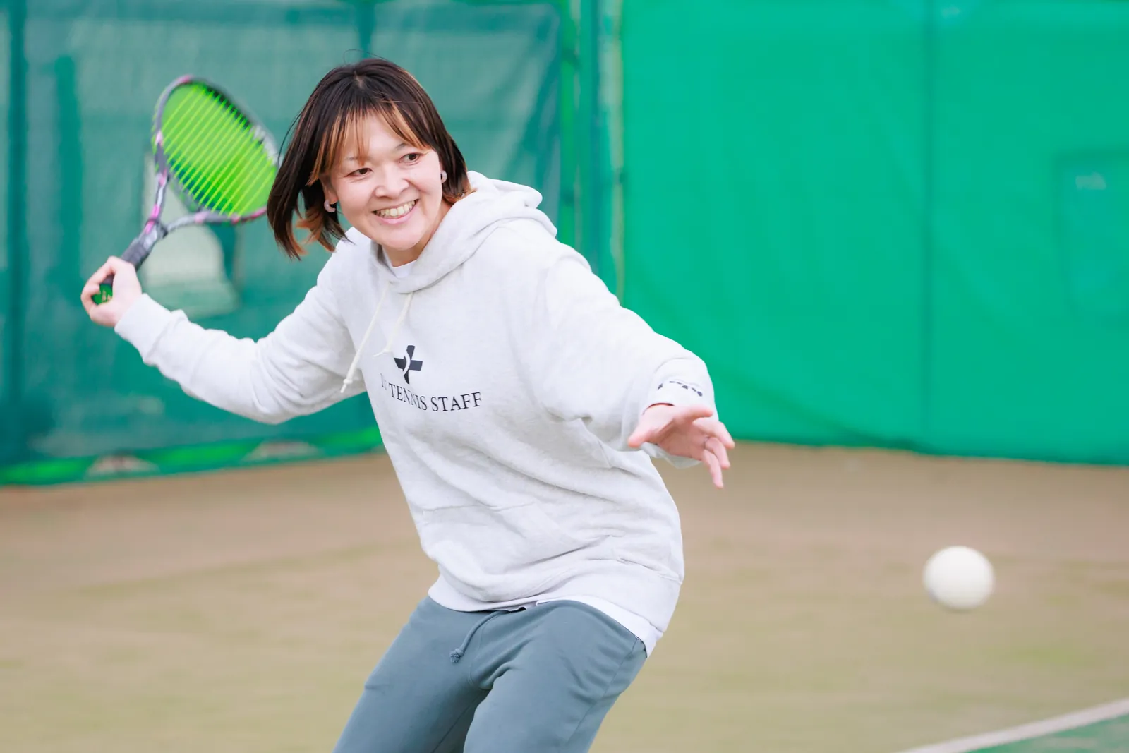 池本 梨紗さんの仕事風景